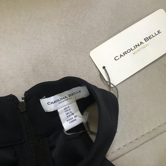 Black Cold Shoulder Classy Dressy Romper - Picture 4 of 7